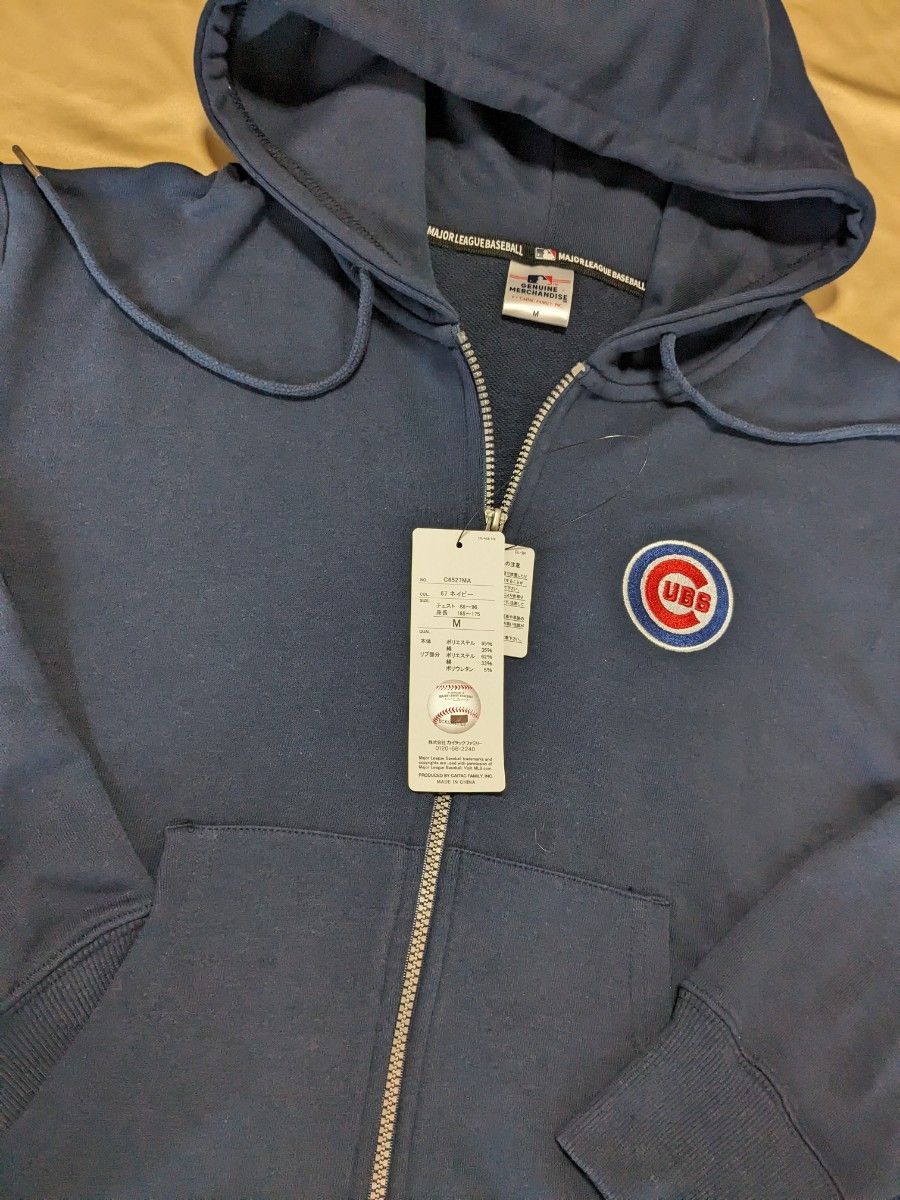 未使用品・М】MLBカブス 今永昇太 ジップアップ・パーカー 未使用品・М】MLBカブス 今永昇太 ジップアップ・パーカー