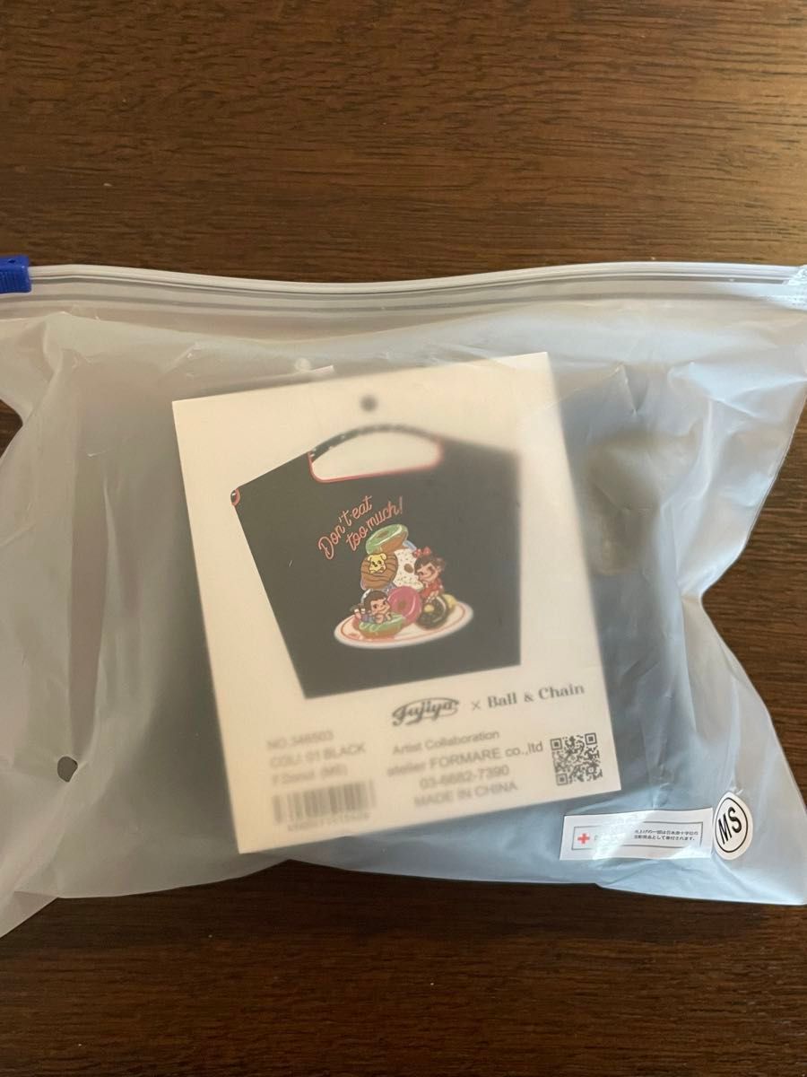 匿名配送)Ball&Chain 不二家 コラボバッグ black MS ペコちゃん 匿名配送)Ball&Chain 不二家 コラボバッグ black MS ペコちゃん