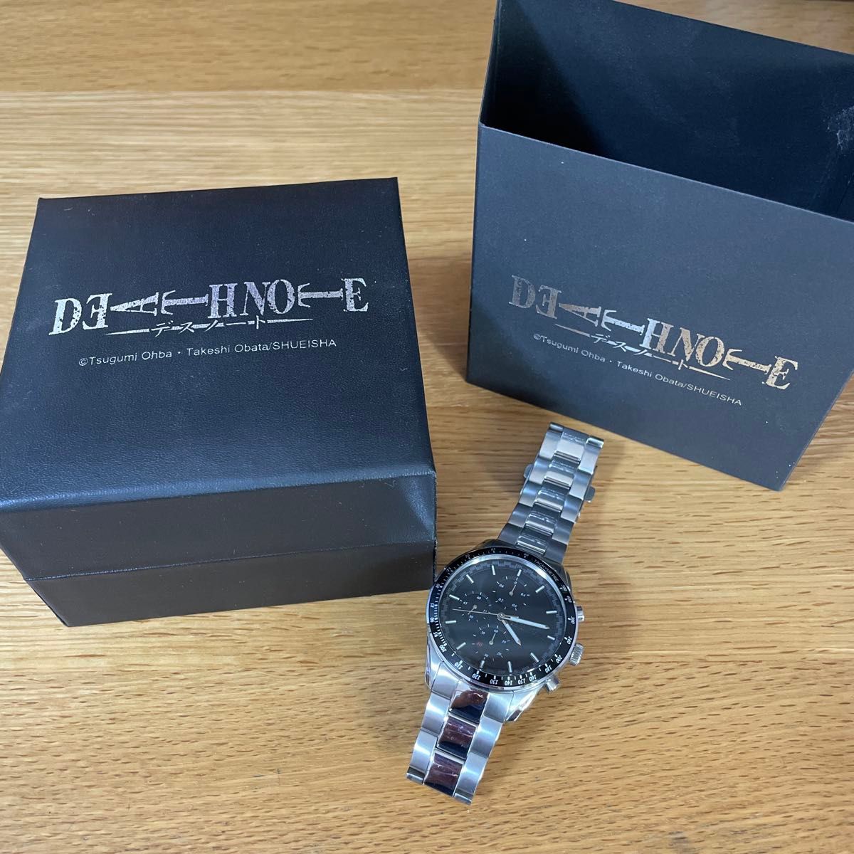 DEATH NOTE デスノート 腕時計 夜神月モデル 電池交換済 高騰中 DEATH NOTE デスノート 腕時計 夜神月モデル 電池交換済 高騰中