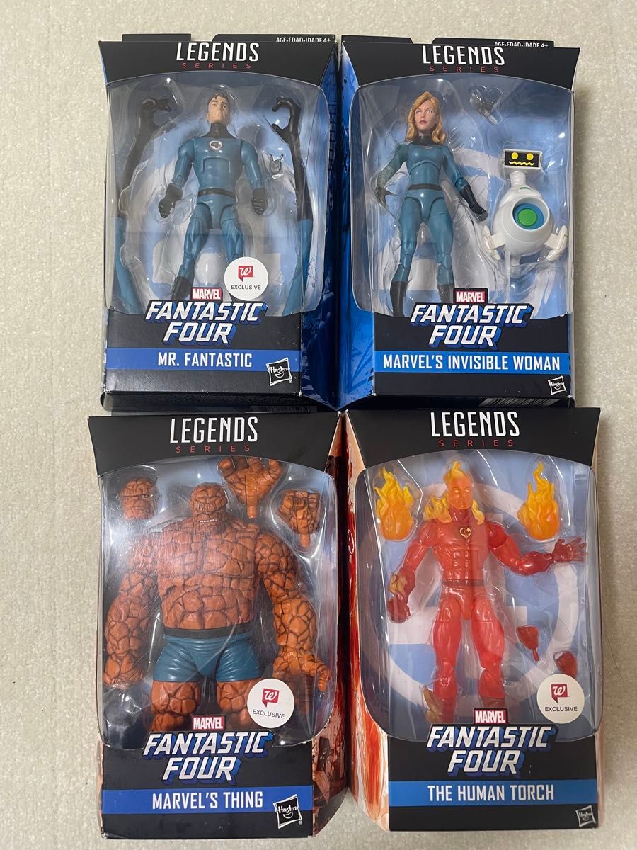 マーベルレジェンド ファンタスティックフォー ウォルマート限定 マーベルレジェンド ファンタスティックフォー ウォルマート限定