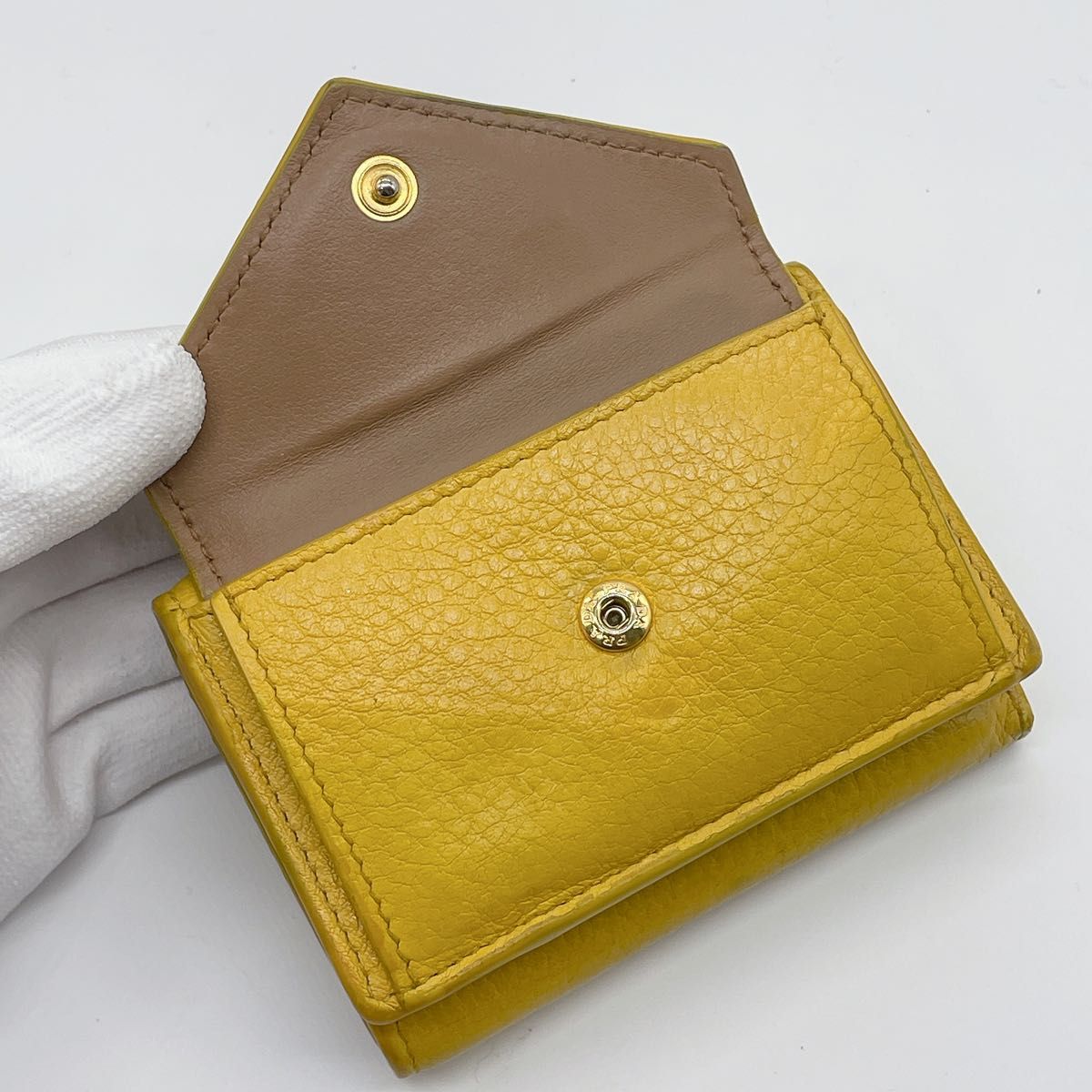PRADA プラダ 三つ折り財布 ペーパーミニウォレット ダイノ PRADA プラダ 三つ折り財布 ペーパーミニウォレット ダイノ
