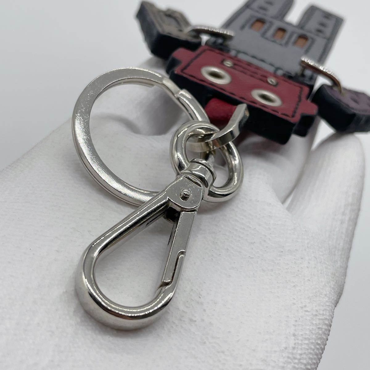 PRADA プラダ ロボットチャーム キーリング キーホルダー ロゴ PRADA プラダ ロボットチャーム キーリング キーホルダー ロゴ