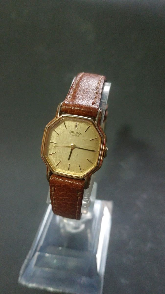 SEIKO 5421 クォーツ オクタゴン レディース腕時計