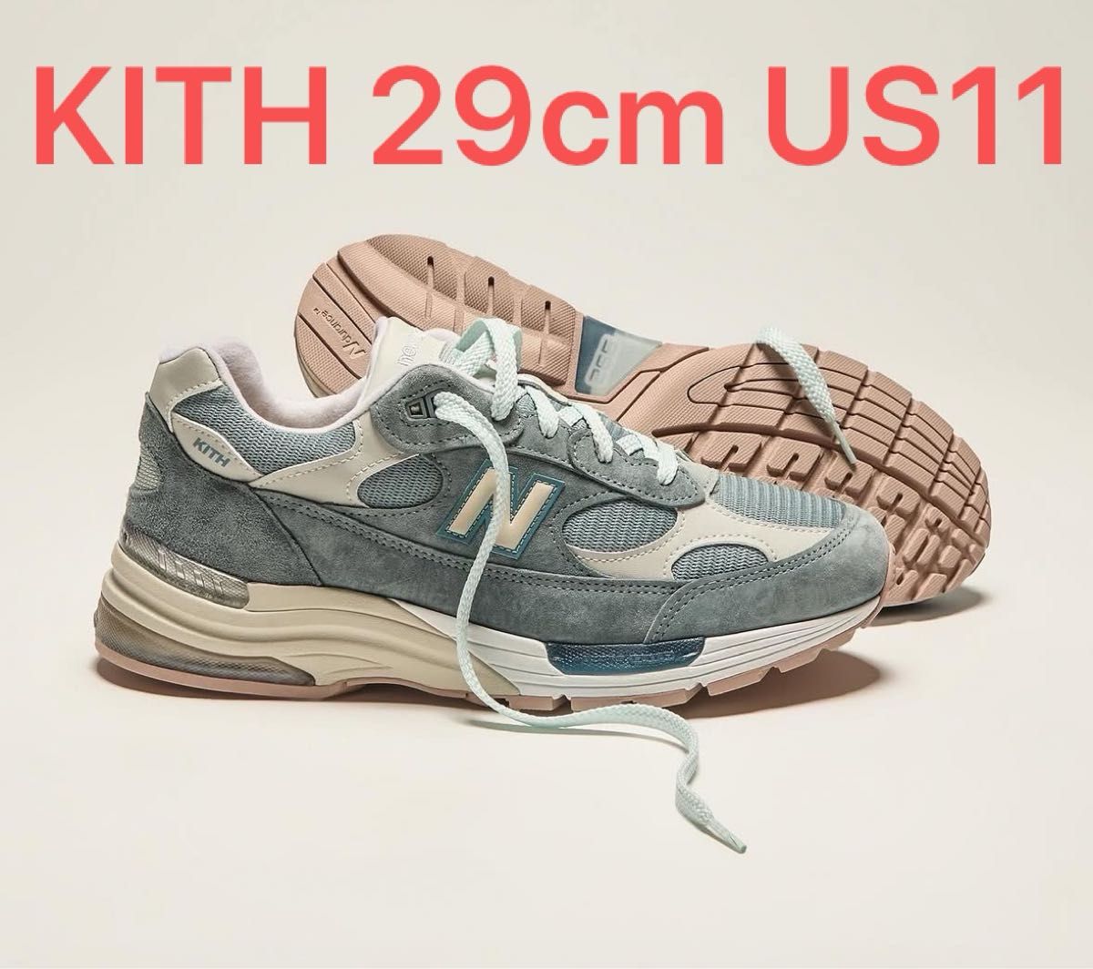 29cm KITH × New Balance 992 29cm KITH × New Balance 992