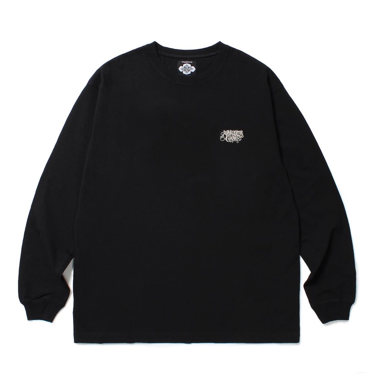 Lサイズ GAKKIN × BUDSPOOL 日章菊 EMBROIDERY L/S TEE ロンT 舐 Lサイズ GAKKIN × BUDSPOOL 日章菊 EMBROIDERY L/S TEE ロンT 舐