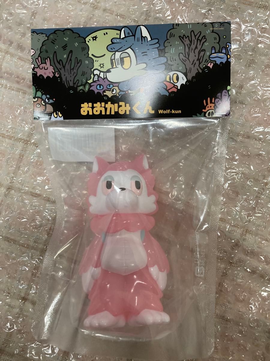新品未開封】おおかみくん さくら 青空Ver あらいきりこ ソフビ 新品未開封】おおかみくん さくら 青空Ver あらいきりこ ソフビ