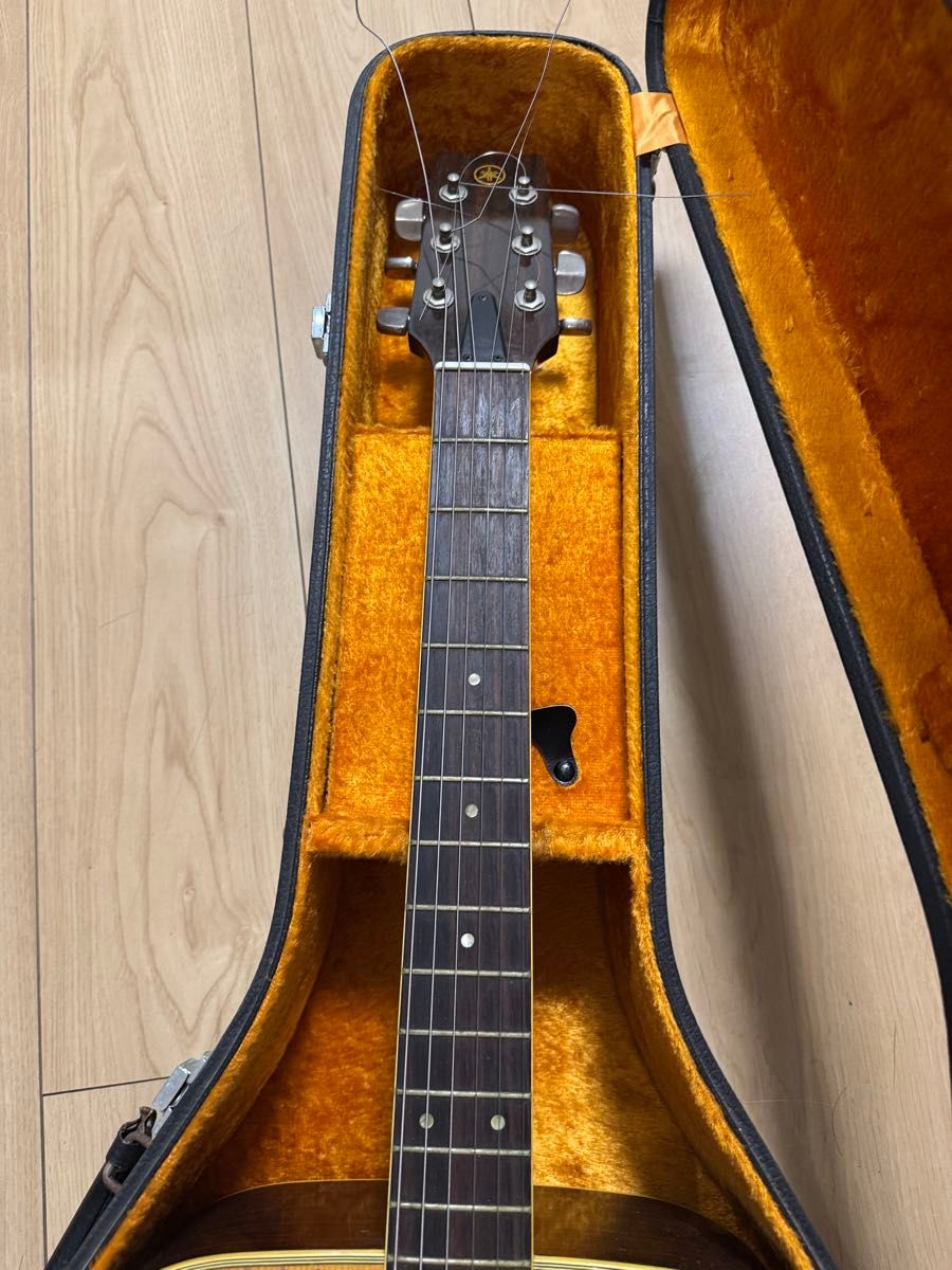 希少 YAMAHA ビンテージ アコースティックギター FG-300J 黒 希少 YAMAHA ビンテージ アコースティックギター FG-300J 黒