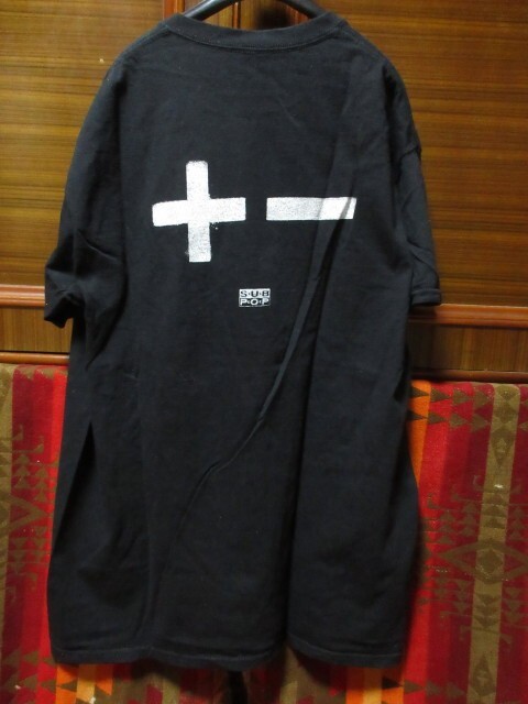 00s ビンテージ SUBPOP ニルヴァーナ バンド Tシャツ □ 手刷り 00s ビンテージ SUBPOP ニルヴァーナ バンド Tシャツ □ 手刷り