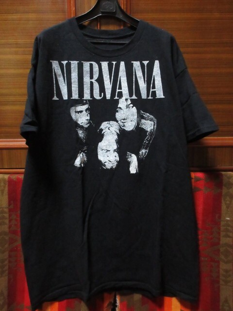 00s ビンテージ SUBPOP ニルヴァーナ バンド Tシャツ □ 手刷り 00s ビンテージ SUBPOP ニルヴァーナ バンド Tシャツ □ 手刷り
