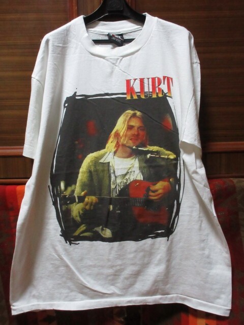 USA製 giant NIRVANA ニルヴァーナ カートコバーン MTV USA製 giant NIRVANA ニルヴァーナ カートコバーン MTV