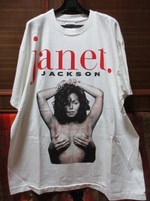USA製 TULTEX シングルステッチ ジャネット ジャクソン バンド T USA製 TULTEX シングルステッチ ジャネット ジャクソン バンド T