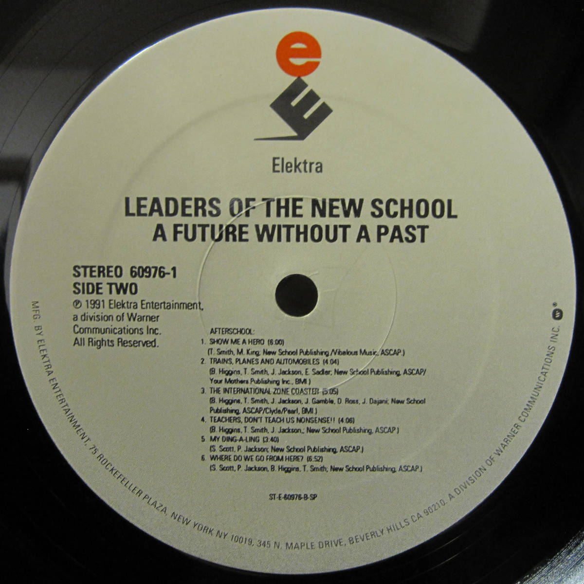 【LP】 LEADERS OF THE NEW SCHOOL / A FUTURE WITHOUT A PAST... Basta Rhymes_画像3