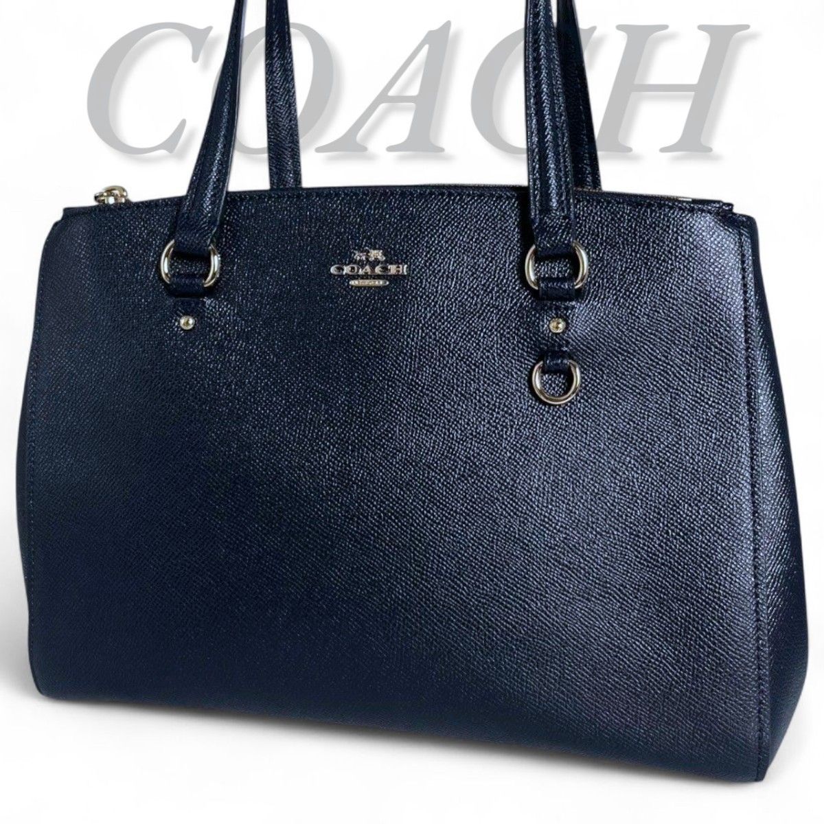 美品 COACH コーチ トートバッグ レザー ハンドバッグ 美品 COACH コーチ トートバッグ レザー ハンドバッグ