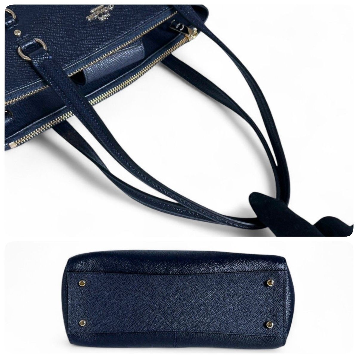 美品 COACH コーチ トートバッグ レザー ハンドバッグ 美品 COACH コーチ トートバッグ レザー ハンドバッグ