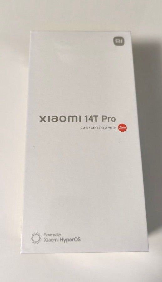 新品未開封】国内正規品 Xiaomi 14T Pro メモリー12GB 新品未開封】国内正規品 Xiaomi 14T Pro メモリー12GB