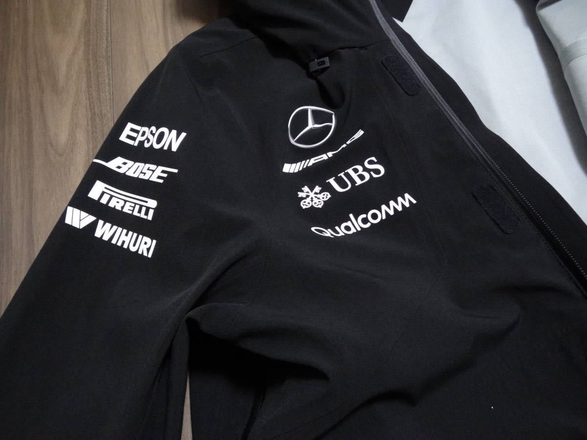 メルセデス F1 2018 支給品 3wayジャケット XS 日本人向けレア人気サイズ トミーフィルフィガー ハミルトン移籍！ボッタス トト・ウォルフ_画像6