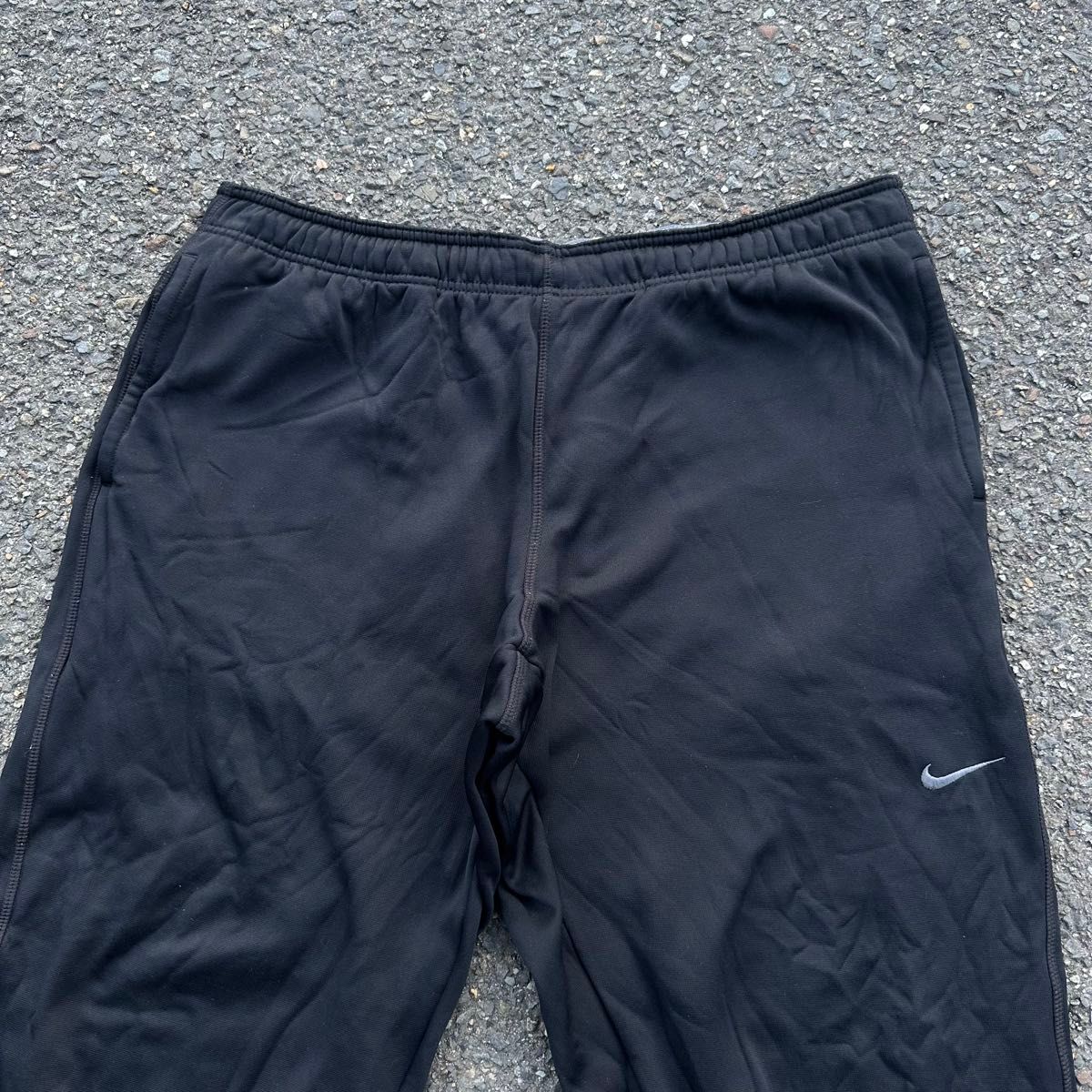 NIKE トラックパンツ ブラック XL スウェットパンツ ワイド 同色 NIKE トラックパンツ ブラック XL スウェットパンツ ワイド 同色