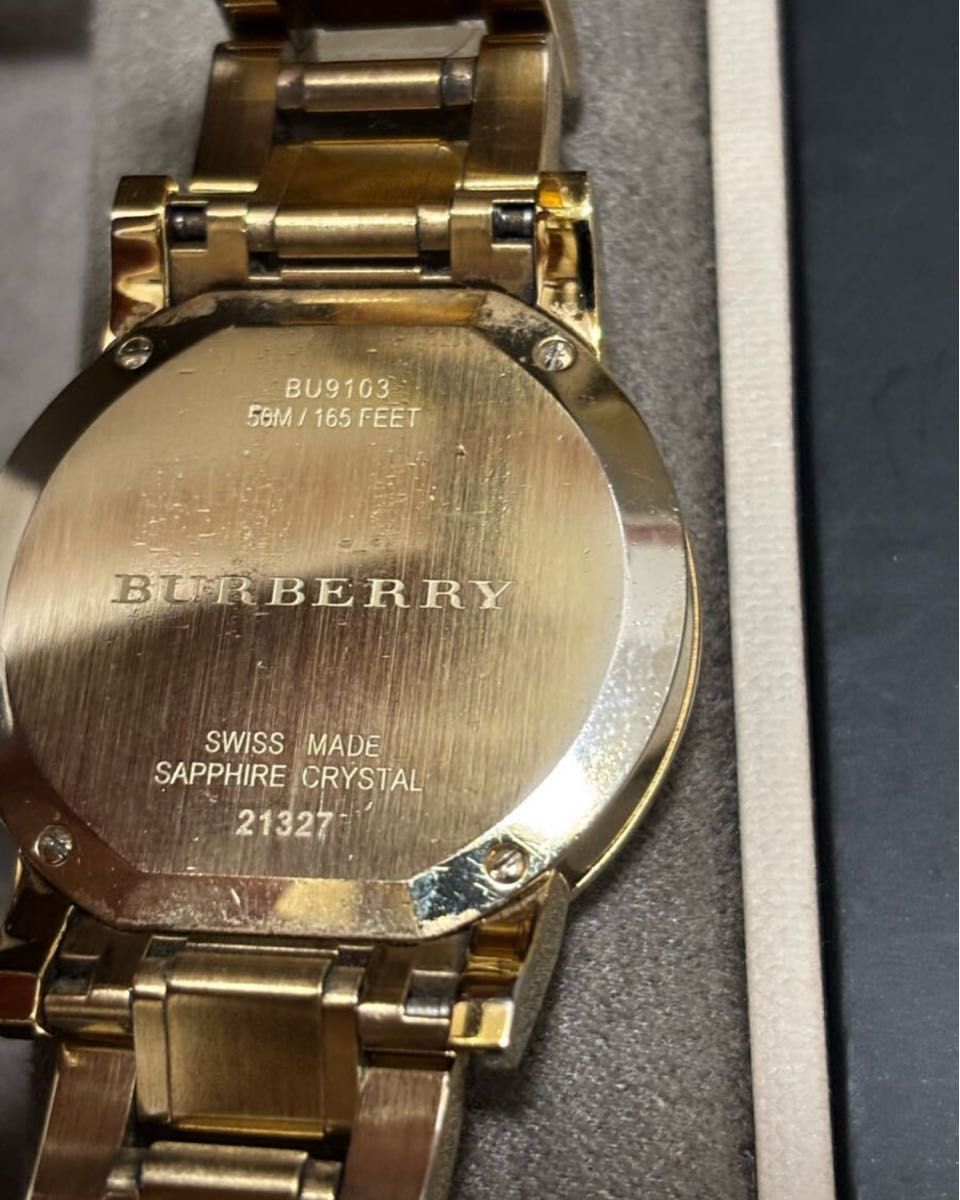 BURBERRY バーバリー BU9103 The City シティ ゴールド 腕時計 BURBERRY バーバリー BU9103 The City シティ ゴールド 腕時計