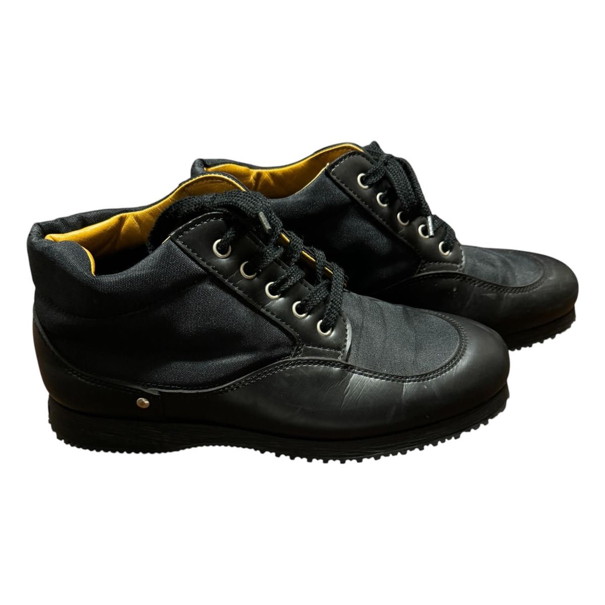 HOGAN ホーガン ハイカットスニーカー ブラック メンズ 7 26cm HOGAN ホーガン ハイカットスニーカー ブラック メンズ 7 26cm