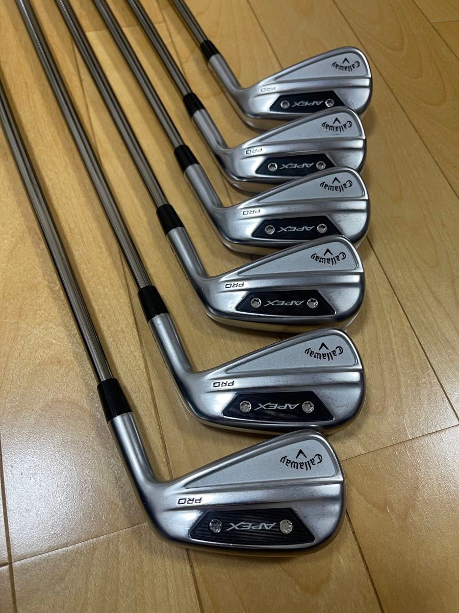 キャロウェイ限定 APEX PRO アイアン 5〜PW 6本 アッタス キャロウェイ限定 APEX PRO アイアン 5〜PW 6本 アッタス