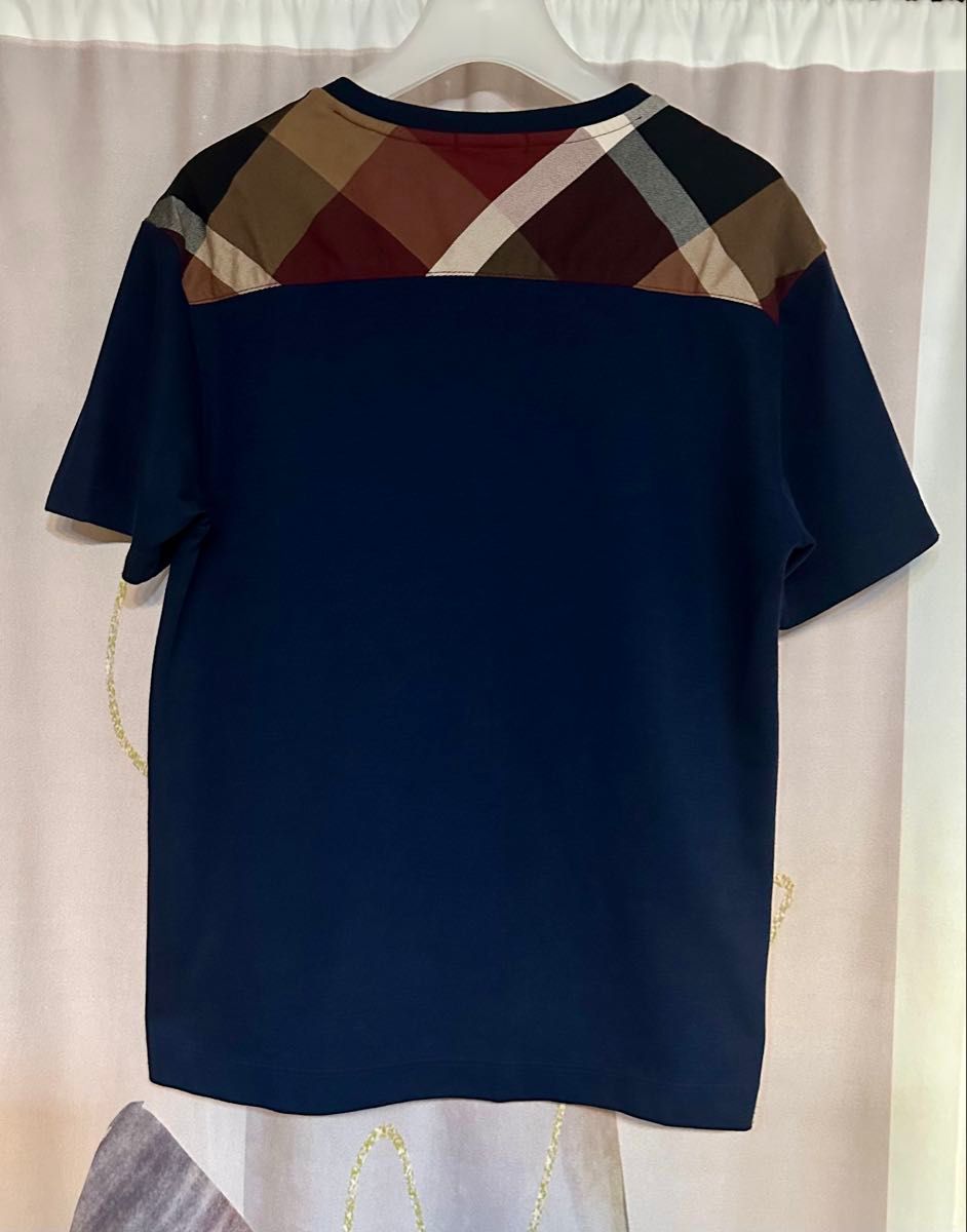 ブラックレーベル クレストブリッジ チェック ニット Tシャツ ブラックレーベル クレストブリッジ チェック ニット Tシャツ
