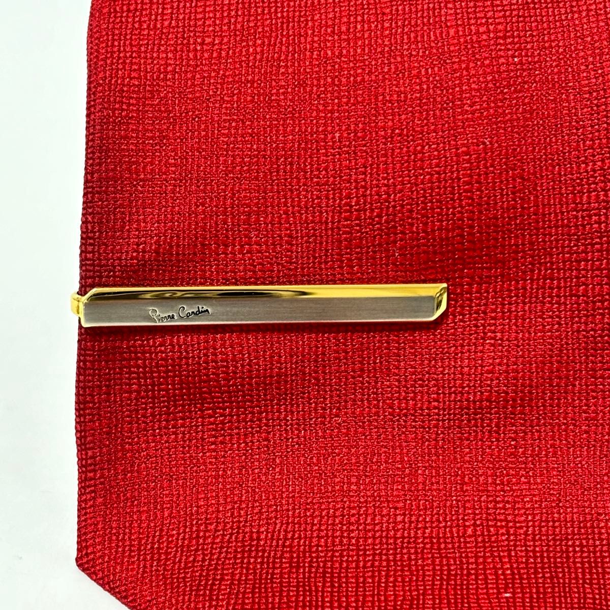 極美品 ピエールカルダン ネクタイピン シルバー×ゴールド 極美品 ピエールカルダン ネクタイピン シルバー×ゴールド