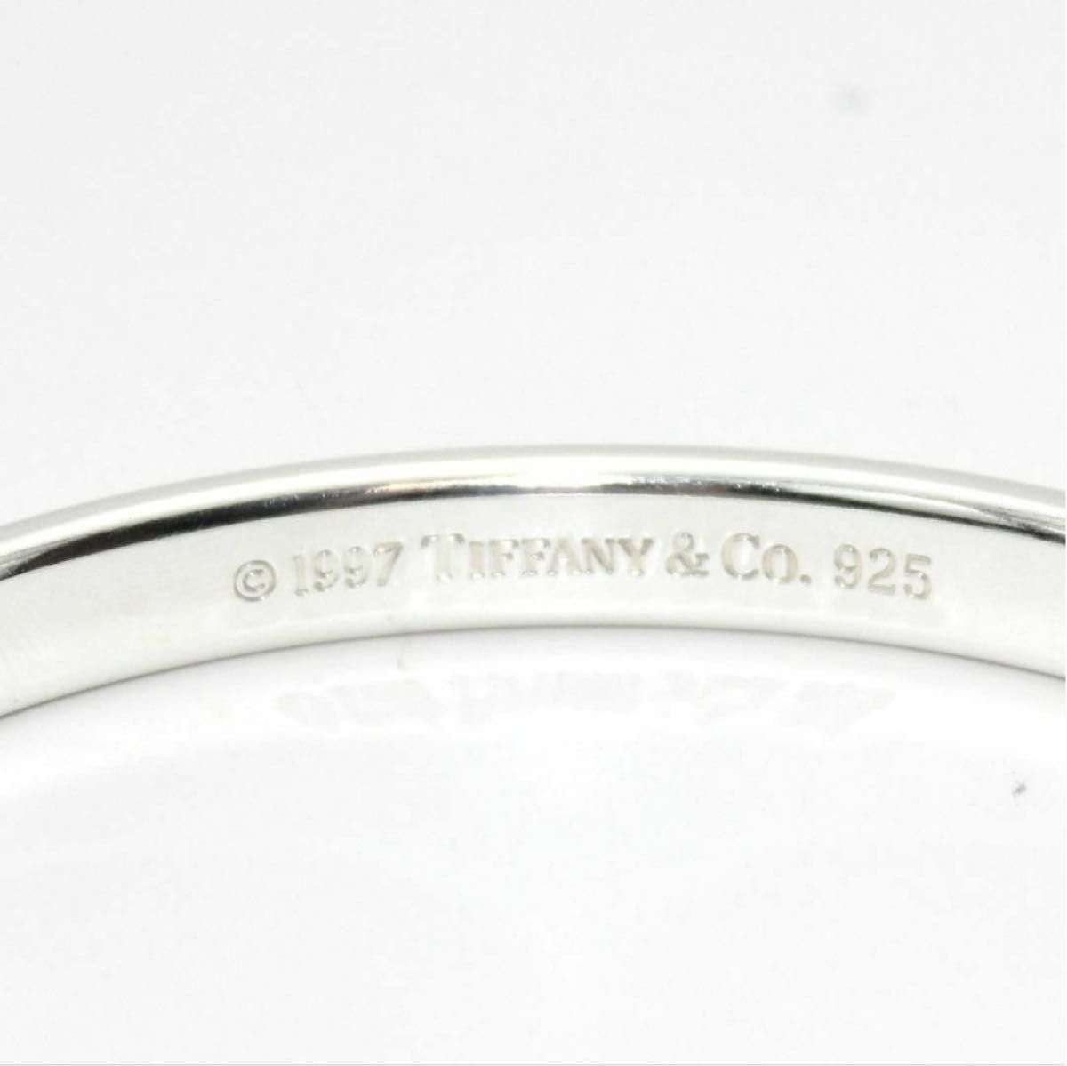 美品 Tiffany&Co ティファニー 1837 ナロー カフ バングル 美品 Tiffany&Co ティファニー 1837 ナロー カフ バングル