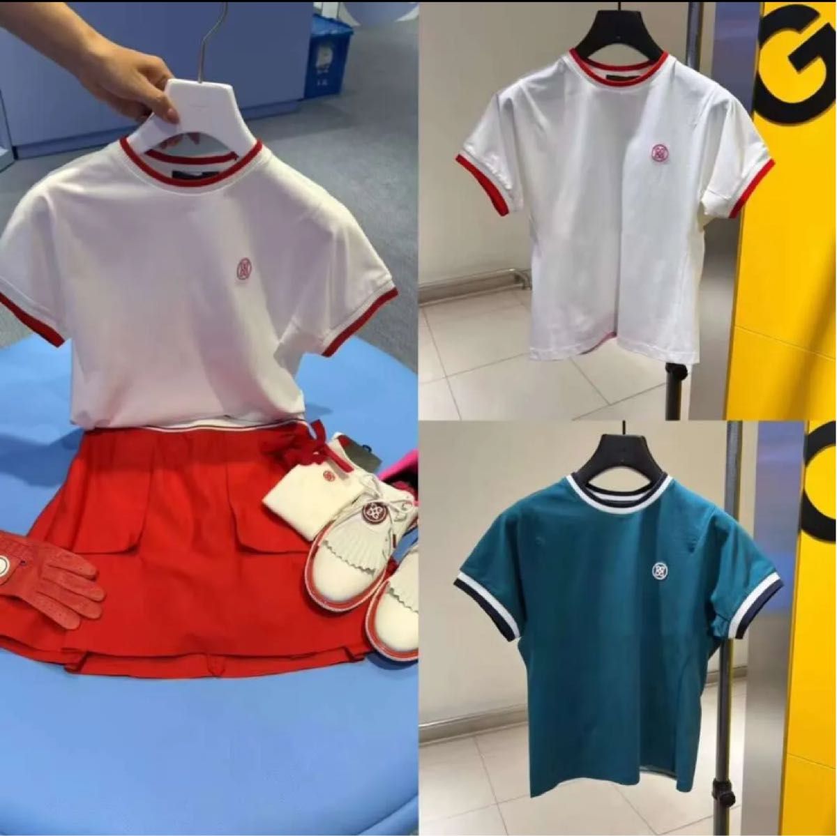 ジーフォア ゴルフ レディース トップス 半袖 カットソーTシャツ ジーフォア ゴルフ レディース トップス 半袖 カットソーTシャツ