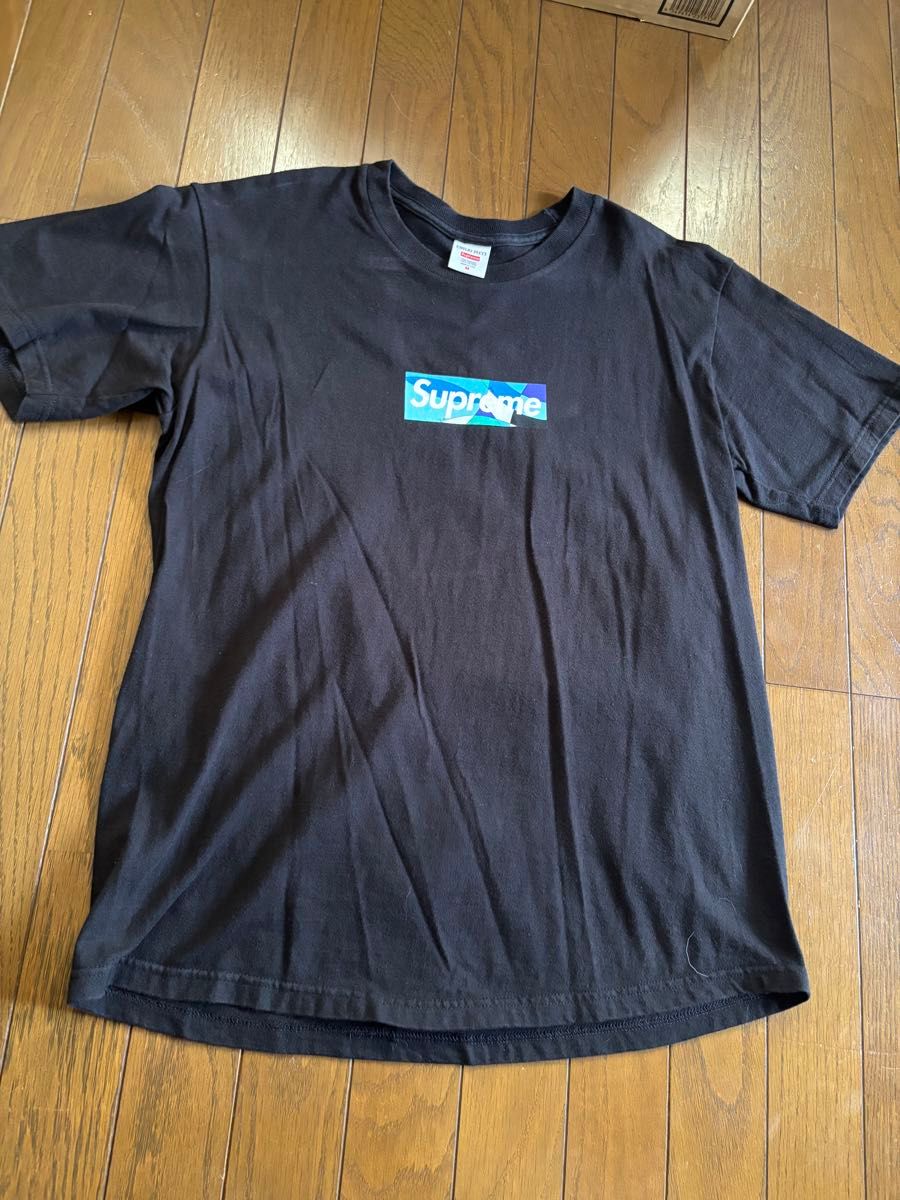 Supreme Emilio Pucci Box Logo tee 黒青 M|Yahoo!フリマ(旧 Supreme Emilio Pucci Box Logo tee 黒青 M|Yahoo!フリマ(旧