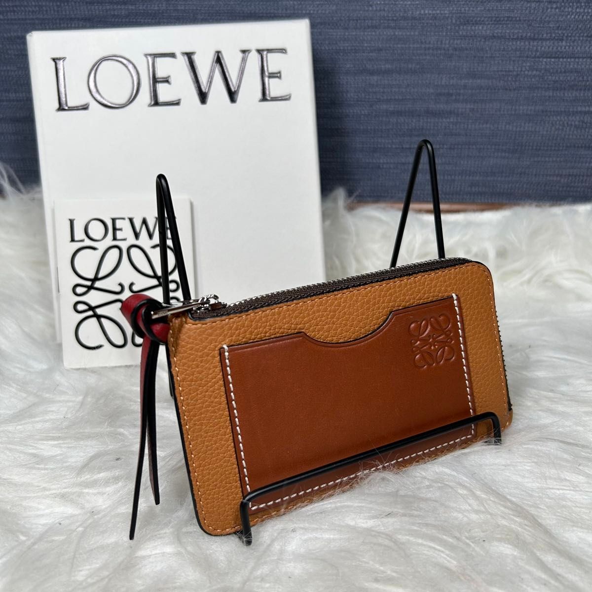 極美品【LOEWE】フラグメントケース コインカードケース L字 極美品【LOEWE】フラグメントケース コインカードケース L字