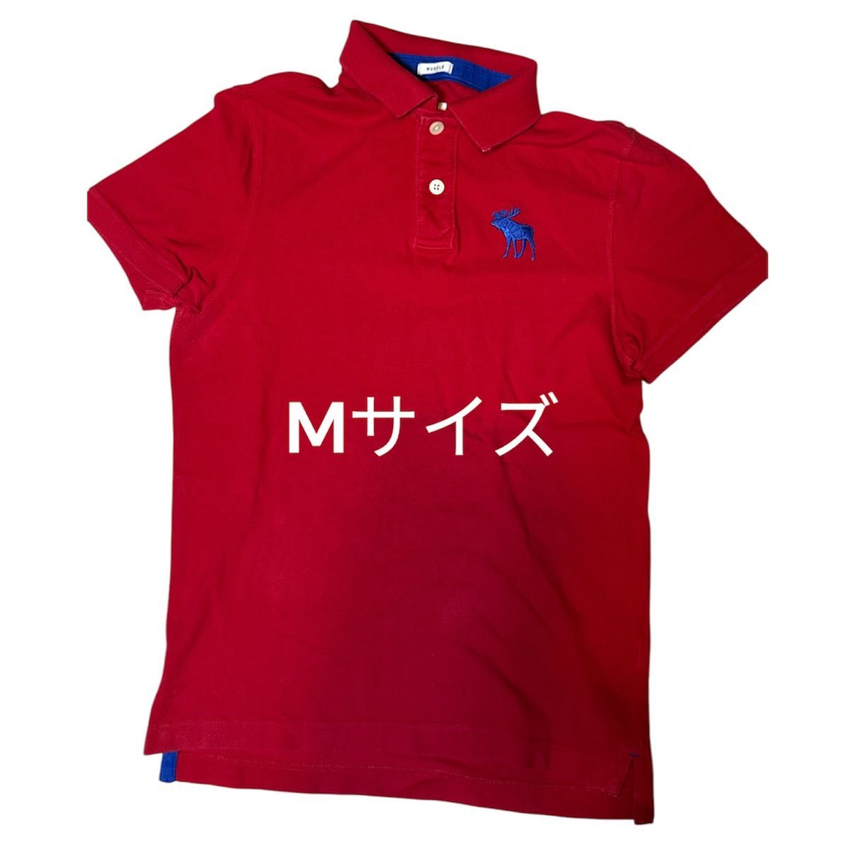 Abercrombie & Fitch 赤 Mサイズ ポロシャツ|Yahoo!フリマ(旧 Abercrombie & Fitch 赤 Mサイズ ポロシャツ|Yahoo!フリマ(旧