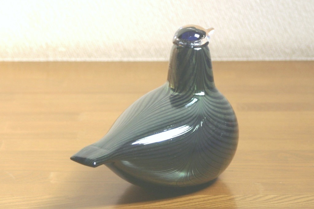 Iittala Birdsイッタラ バード★KOP 1986 企業別注 Lintu Pieni★Oiva Toikkaオイバ トイッカ★Nuutajarviヌータヤルヴィ_画像4