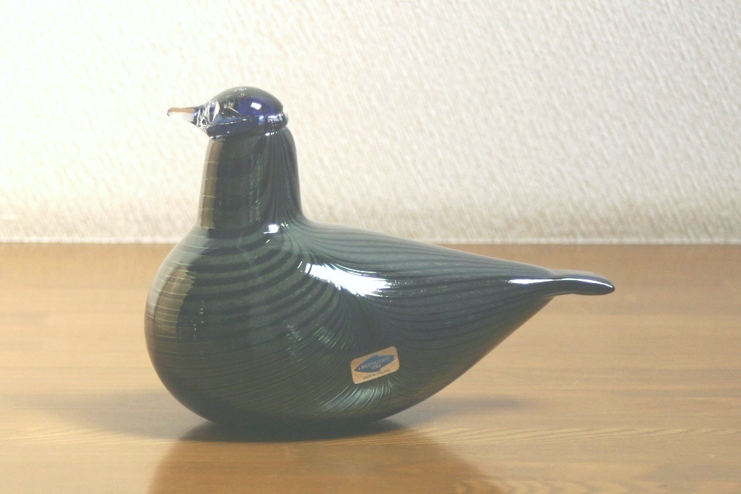 Iittala Birdsイッタラ バード★KOP 1986 企業別注 Lintu Pieni★Oiva Toikkaオイバ トイッカ★Nuutajarviヌータヤルヴィ_画像1