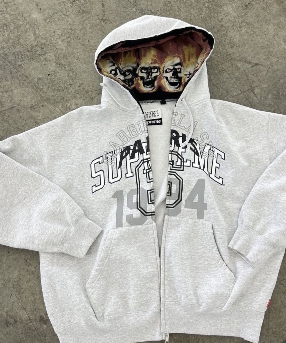 Supreme x MM6 Maison Margiela ジップ パーカー Lサイズ Supreme x MM6 Maison Margiela ジップ パーカー Lサイズ