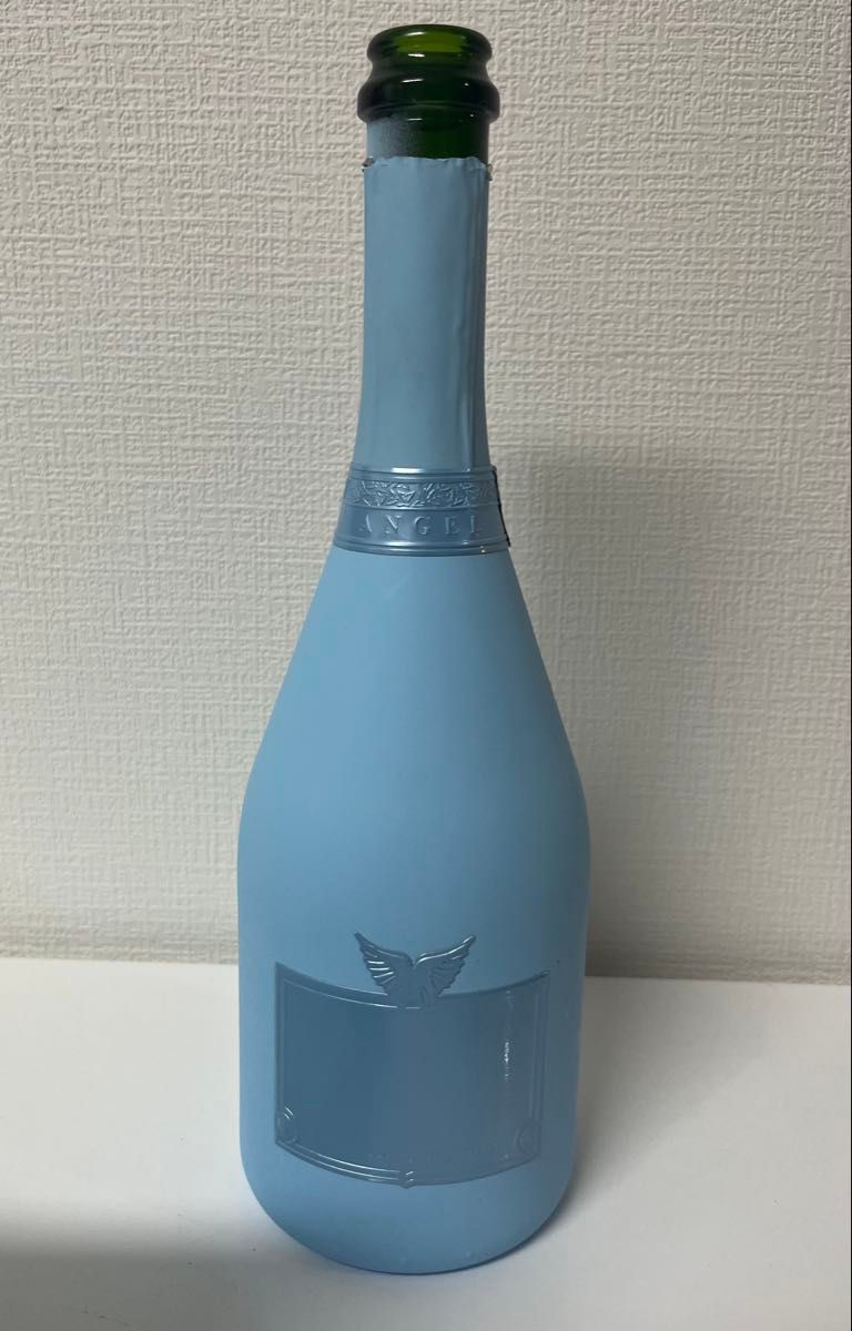 エンジェル ドゥミセック 空き瓶 シャンパン ブルー 鍵付き エンジェル ドゥミセック 空き瓶 シャンパン ブルー 鍵付き