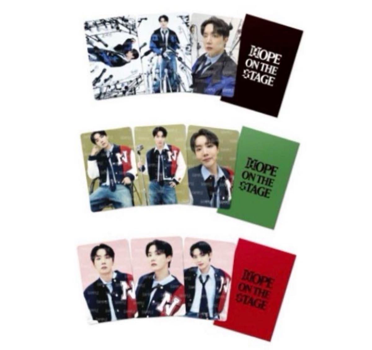 3種セット complete j-hope on the stage in japan photocard 3種セット complete j-hope on the stage in japan photocard