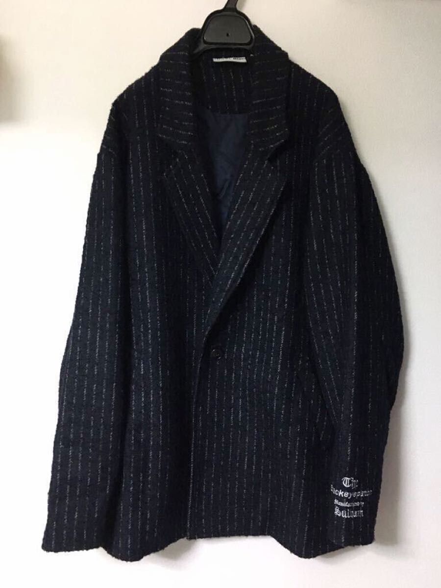 Black Eye Patch × sulvam 1B テーラードジャケット XL ウール Black Eye Patch × sulvam 1B テーラードジャケット XL ウール