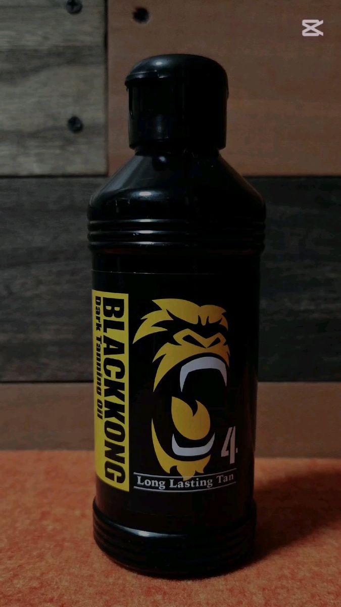 BLACK KONG Dark Tanning Oil ブラックコング ダークタンニング オイル SPF4 ※かなり焼けます
