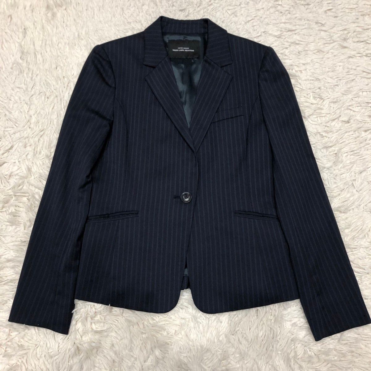 GREEN LABEL RELAXING パンツ スーツ セットアップ 紺 ネイビー GREEN LABEL RELAXING パンツ スーツ セットアップ 紺 ネイビー