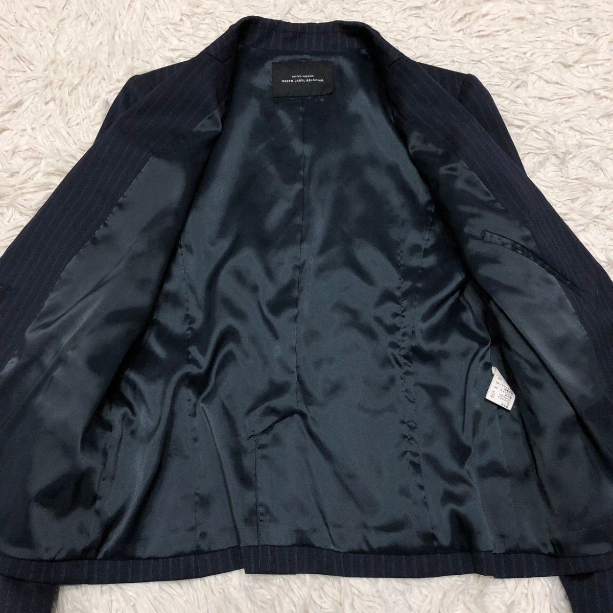 GREEN LABEL RELAXING パンツ スーツ セットアップ 紺 ネイビー GREEN LABEL RELAXING パンツ スーツ セットアップ 紺 ネイビー