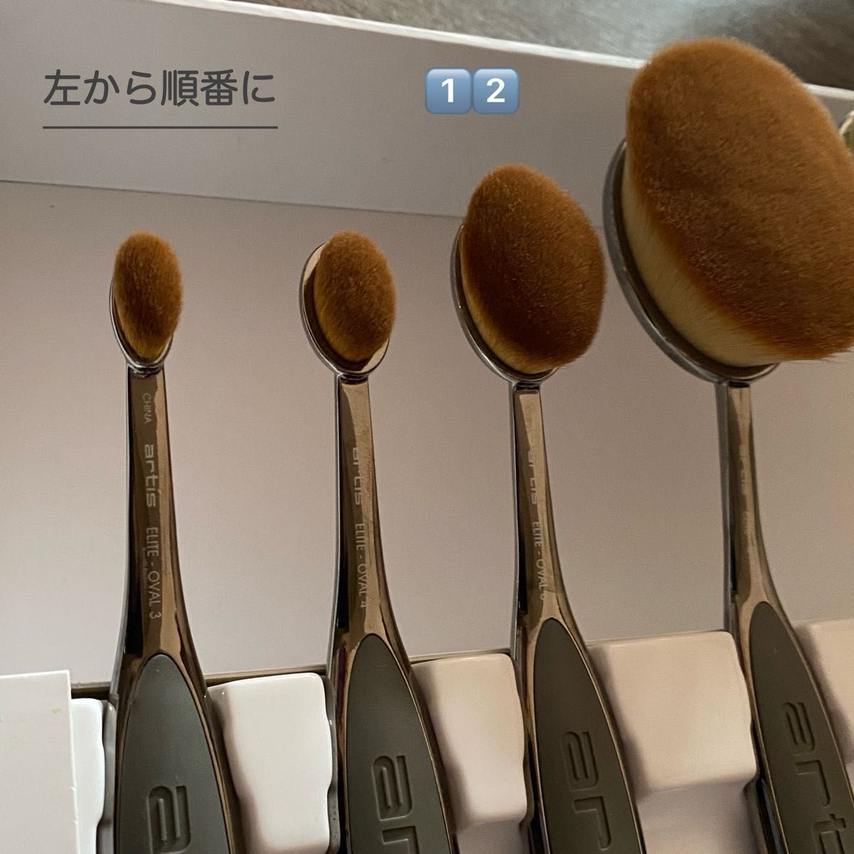 新品 6万超 メイクブラシ artis アーティス スモーク 10本セット 新品 6万超 メイクブラシ artis アーティス スモーク 10本セット