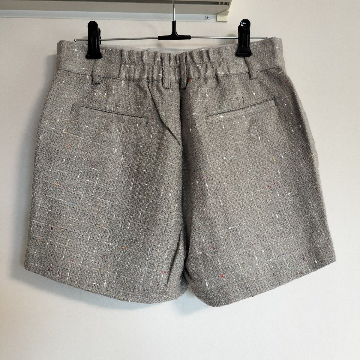 新品タグ付き ジーナシス ラメ ツイード ハーフパンツ ショート 新品タグ付き ジーナシス ラメ ツイード ハーフパンツ ショート