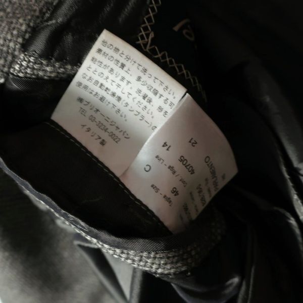 極美品 ブリオーニ Brioni カシミヤジャケット/国内正規品/秋冬 極美品 ブリオーニ Brioni カシミヤジャケット/国内正規品/秋冬