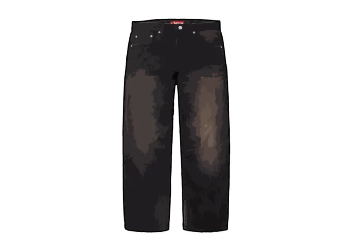 Supreme Distressed Loose Fit Selvedge Jean Supreme Distressed Loose Fit Selvedge Jean