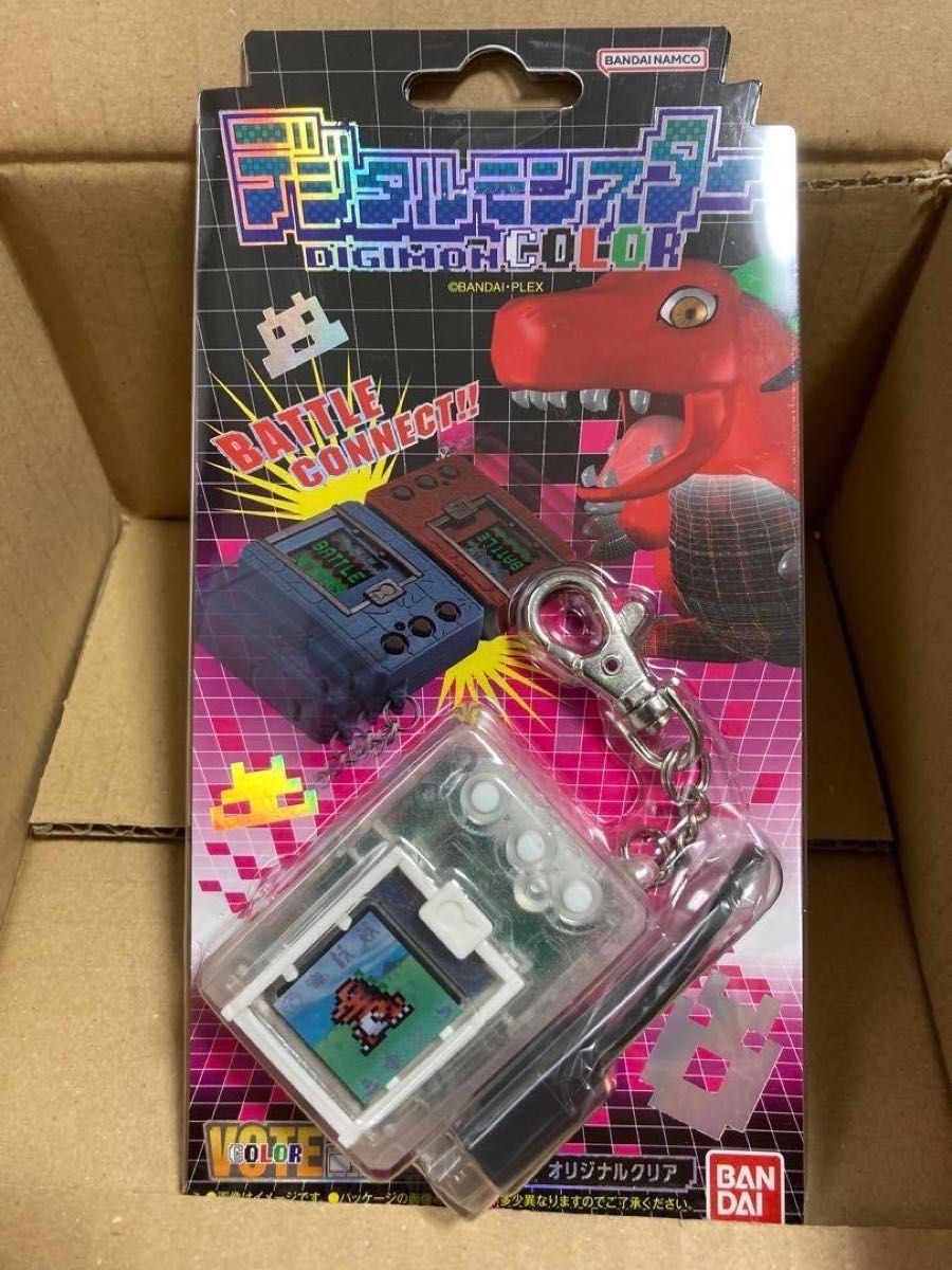 デジタルモンスターCOLOR ver 1 オリジナル クリア 新品未開封 デジタルモンスターCOLOR ver 1 オリジナル クリア 新品未開封