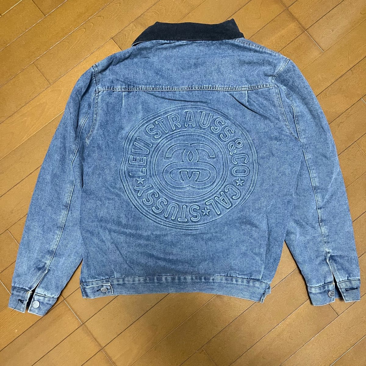 STUSSY LEVI'S EMBOSSED TRUCKER JACKET デニム ジャケット STUSSY LEVI'S EMBOSSED TRUCKER JACKET デニム ジャケット