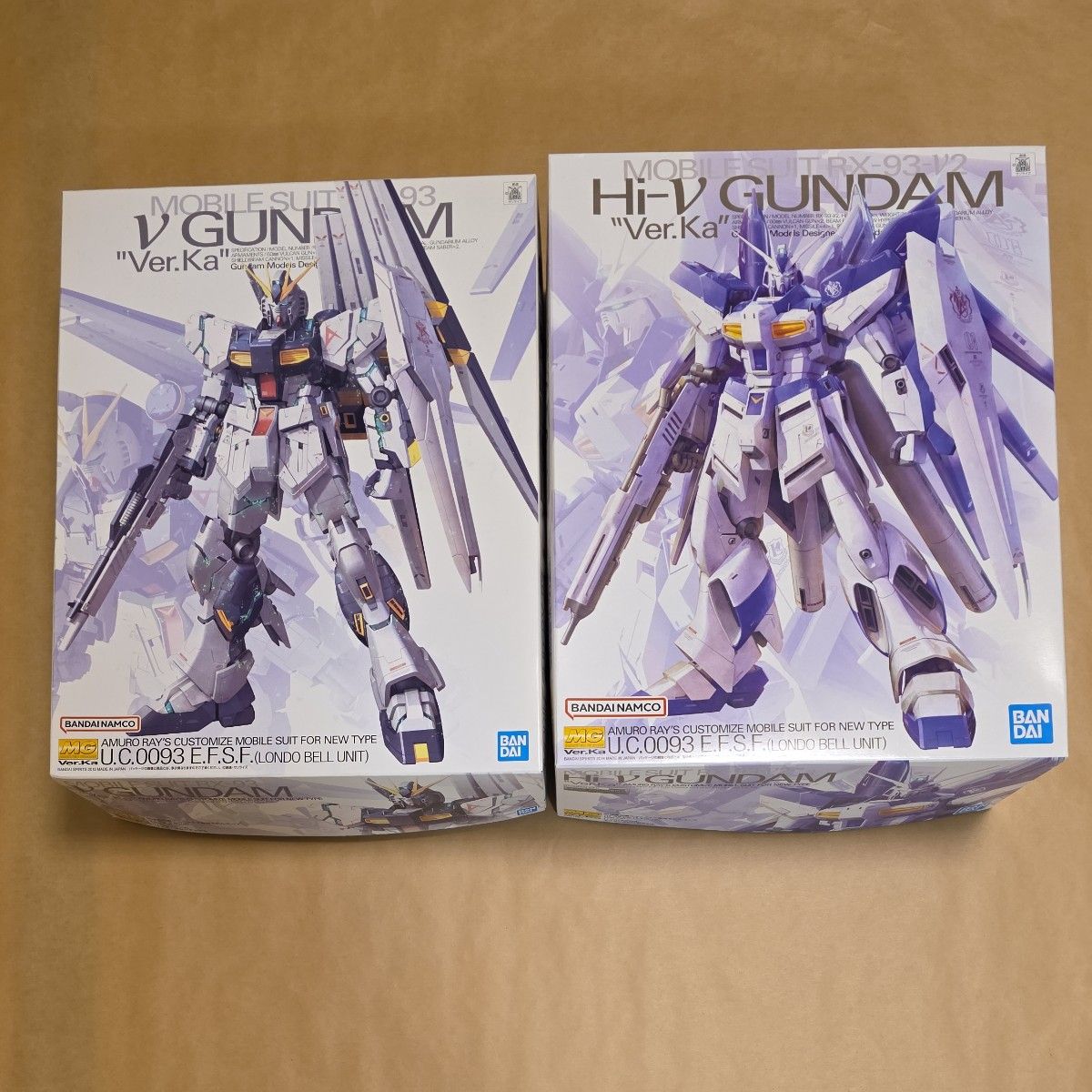 MG νガンダム Ver Ka &MG Hi-νガンダム Ver ka 未組立品|Yahoo MG νガンダム Ver Ka &MG Hi-νガンダム Ver ka 未組立品|Yahoo