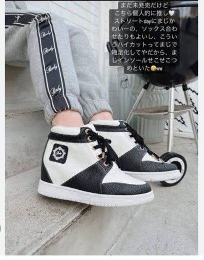 Rady バイカラーハイカットスニーカー 厚底 M|Yahoo!フリマ(旧 Rady バイカラーハイカットスニーカー 厚底 M|Yahoo!フリマ(旧