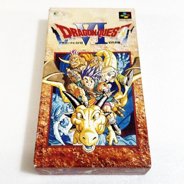 ドラゴンクエスト6【箱・説明書付き】♪動作確認済♪3本まで同 ドラゴンクエスト6【箱・説明書付き】♪動作確認済♪3本まで同