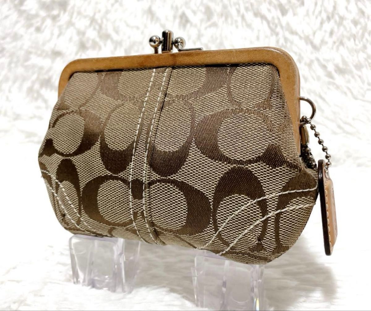 訳あり コーチ coach がま口 コインケース ベージュ 財布|Yahoo 訳あり コーチ coach がま口 コインケース ベージュ 財布|Yahoo